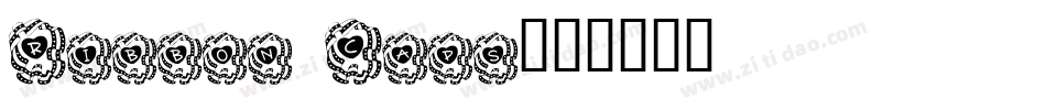 Ribbon Caps字体转换
